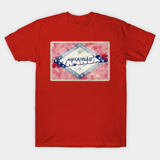 Arkansas vintage style retro souvenir T-Shirt by DesignerPropo